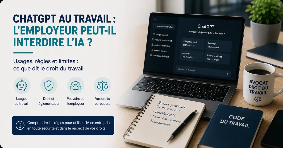 chatgpt travail employeur interdire ia