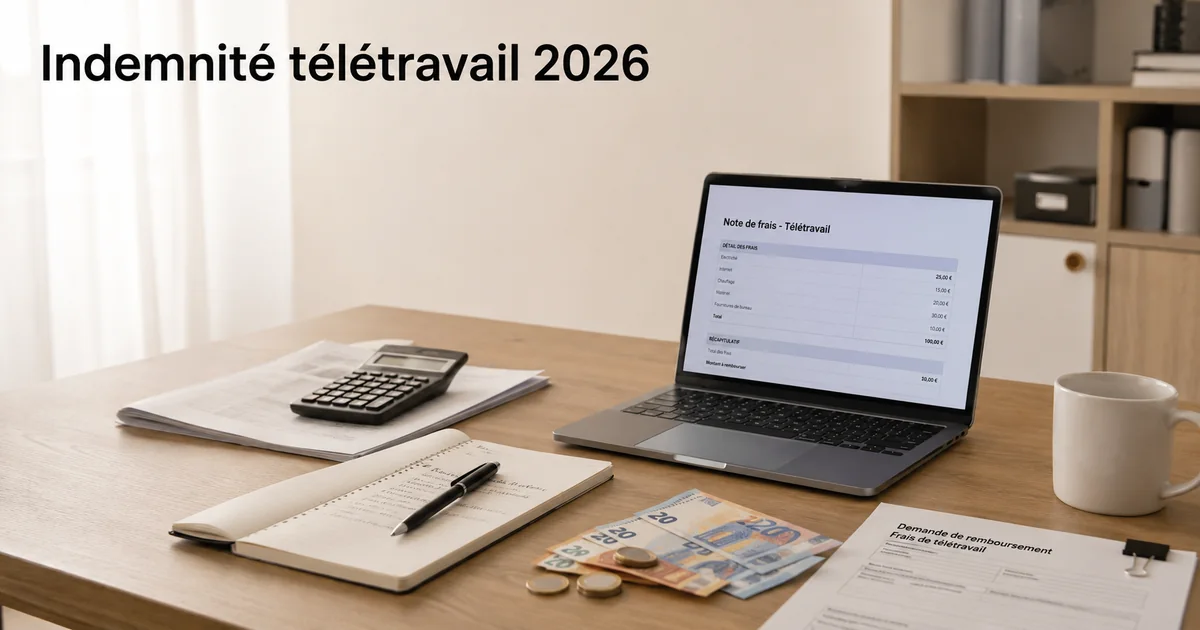 indemnité télétravail 2026