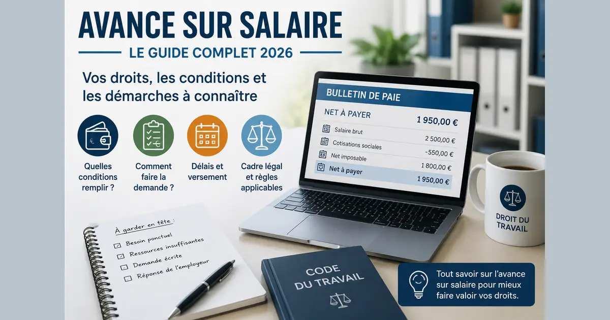 avance sur salaire