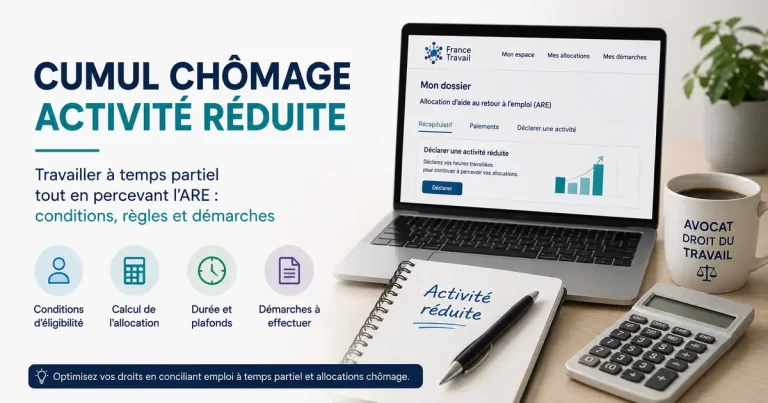 cumul chômage activité réduite