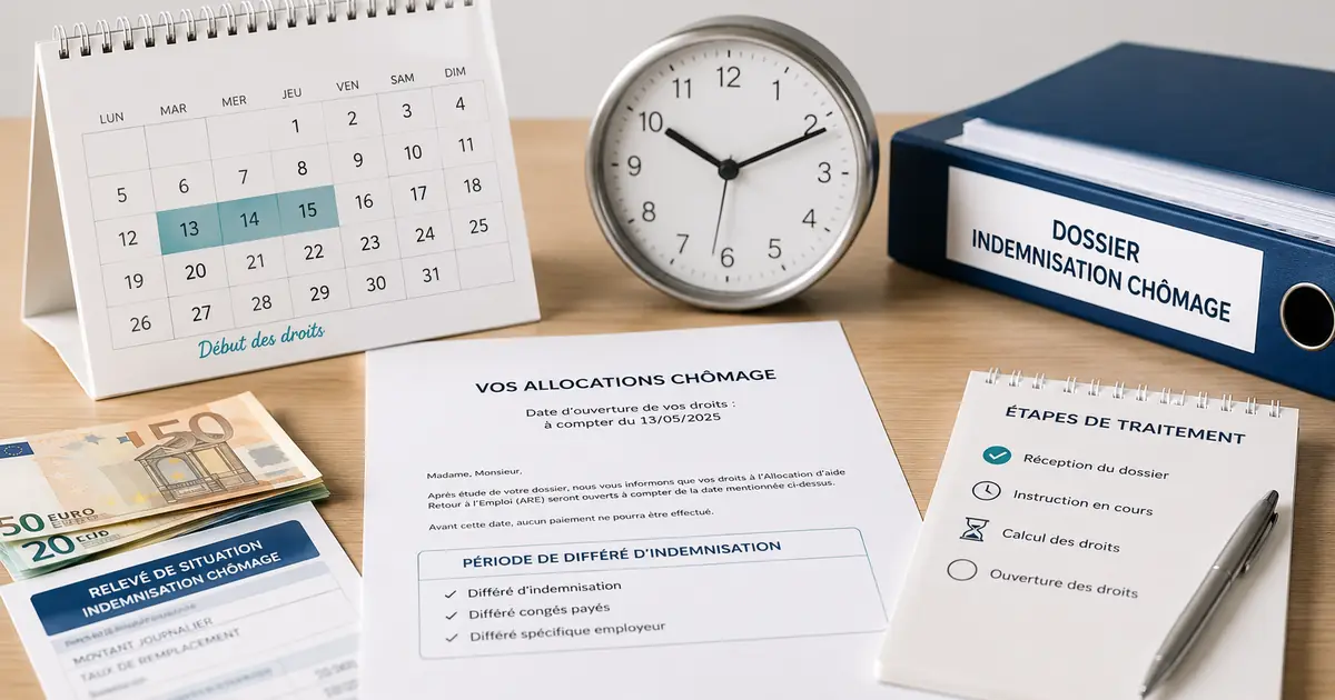 différés d’indemnisation chômage