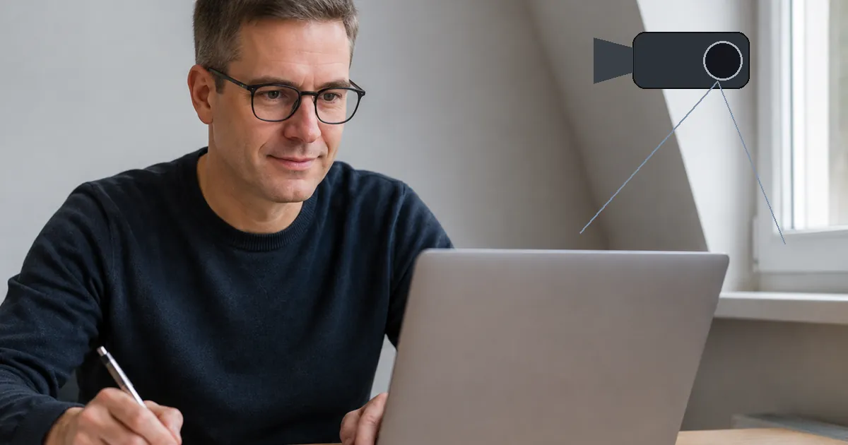 caméra sur le poste de travail du salarié