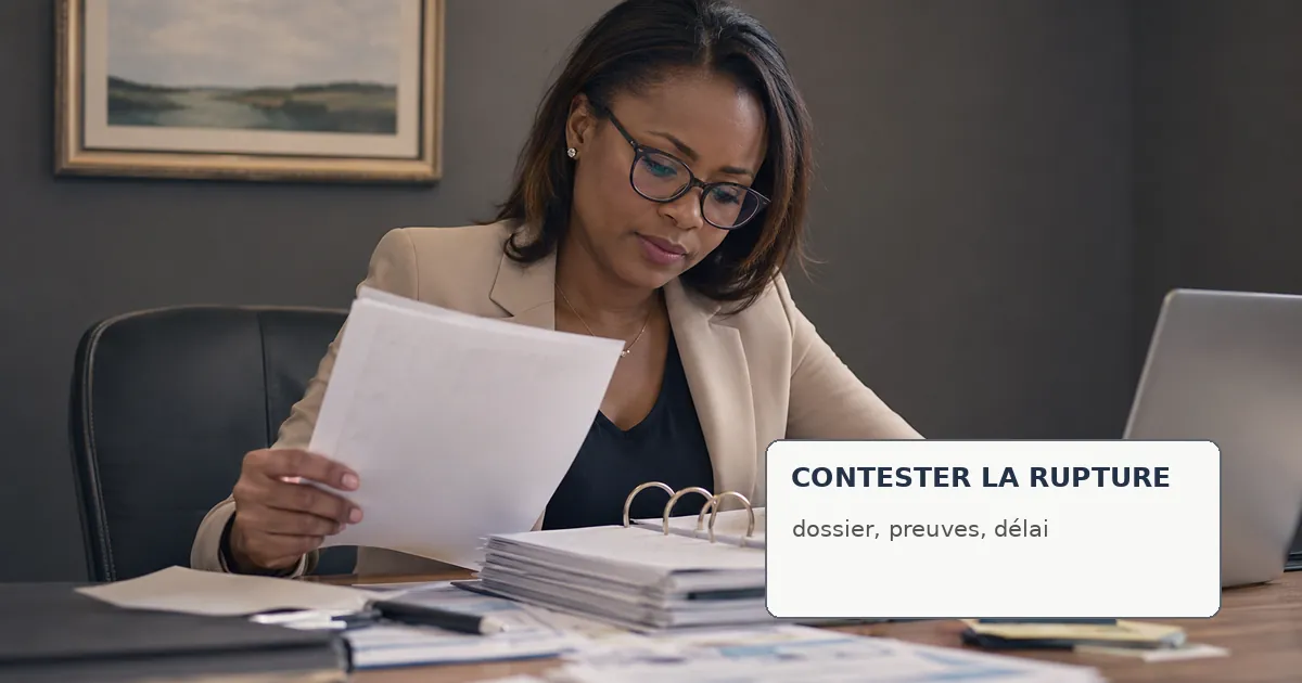 contester rupture conventionnelle