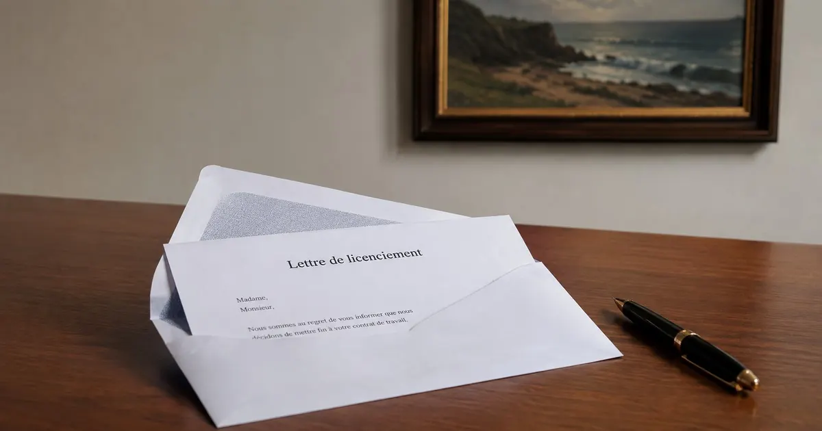 lettre de licenciement