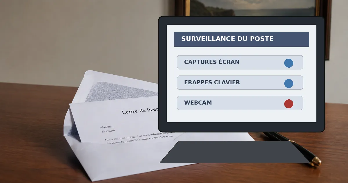 logiciel de surveillance de l’ordinateur du salarié