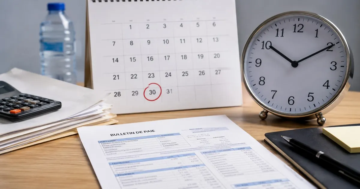 salaire versé en retard