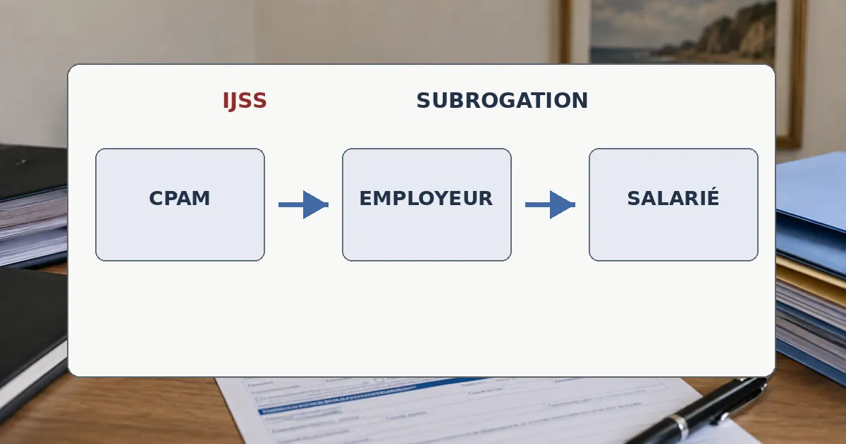 subrogation des IJSS versées à l’employeur