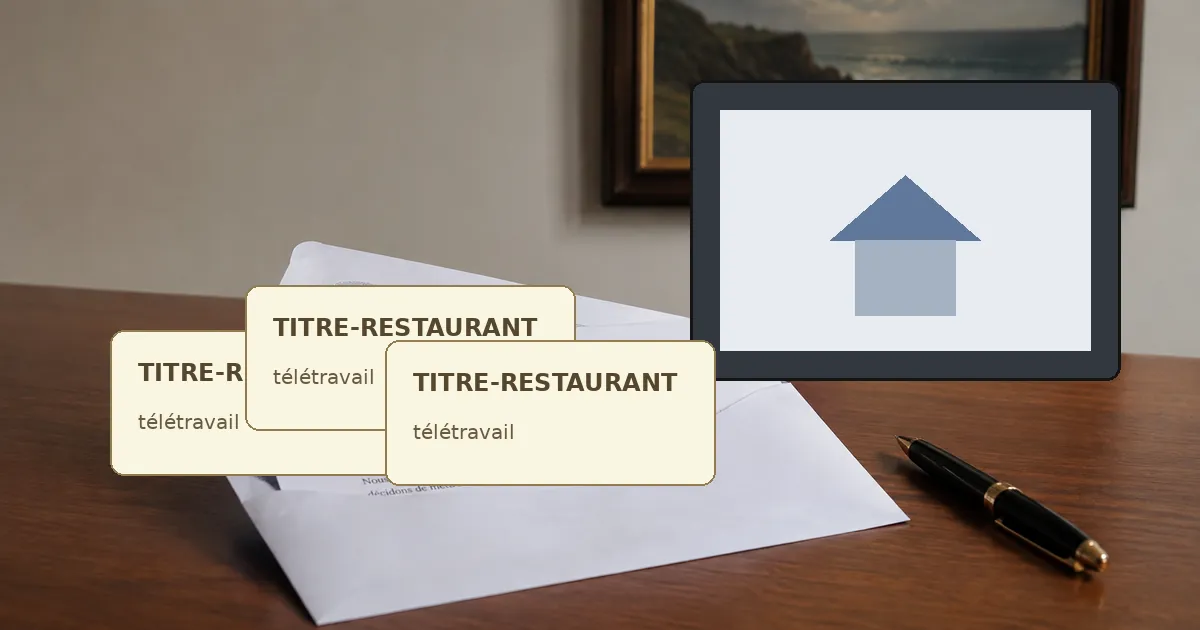 titres-restaurant en télétravail