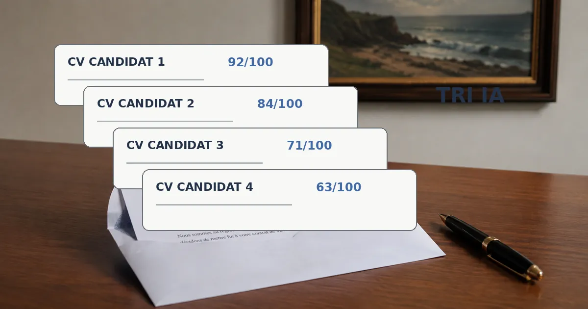 CV trié par une intelligence artificielle